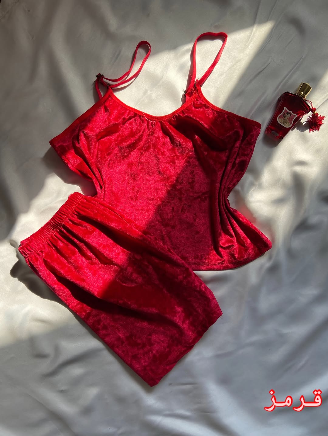 ستِ مخملِ تاپ و شورتکِ لُنا ، کد 35